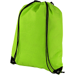 Evergreen non-woven drawstring bag 5L 1