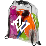 Lancaster transparent drawstring bag 5L 2