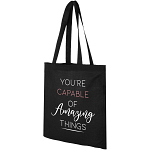 Madras 140 g/m² cotton tote bag 7L 2