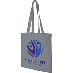Madras 140 g/m² cotton tote bag 7L 2