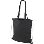 Eliza 240 g/m² cotton drawstring bag 6L 1