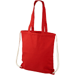 Eliza 240 g/m² cotton drawstring bag 6L 1
