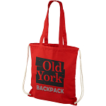 Eliza 240 g/m² cotton drawstring bag 6L 2