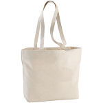 Ningbo 340 g/m² zippered cotton tote bag 1