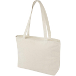 Ningbo 340 g/m² zippered cotton tote bag 1