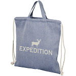 Pheebs 150 g/mï¿½ recycled cotton drawstring backpack 2