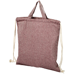 Pheebs 150 g/mï¿½ recycled cotton drawstring backpack 1