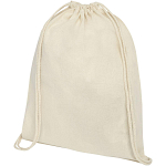 Oregon 140 g/m² cotton drawstring bag 5L 1