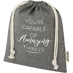 Pheebs 150 g/m² GRS recycled cotton gift bag medium 1.5L 2