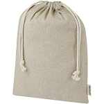 Pheebs 150 g/m² GRS recycled cotton gift bag large 4L 1