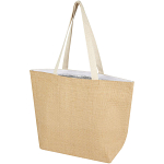 Juta 300 g/m² jute cooler tote bag 12L 1