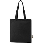 Madras 140 g/m2 GRS recycled cotton tote bag 7L 3
