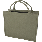 Page 500 g/m² Aware™ recycled book tote bag 1