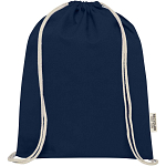 Oregon 140 g/m² GRS recycled cotton drawstring bag 2
