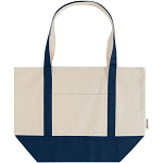 Sam 320 g/m² GRS recycled cotton tote bag 3