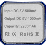 Volt 2200 mAh power bank 3