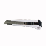 Abs stanley knife with locking mechanism, large, 2 spare blades 2