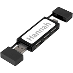 Mulan dual USB 2.0 hub 3