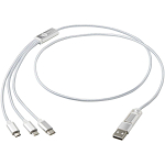 Versatile 5-1 recycled aluminium charging cable 2