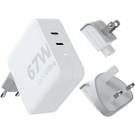 Xtorm XVC2067 GaN Ultra 67W travel charger with 100W USB-C PD cable 1