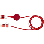 Alasia 5-in-1 recycled aluminium and plastic 150 cm data sync and 27W fast charge cable 4