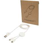 Citala 5-in-1 recycled plastic 150 cm data sync and 27W fast charge cable 1