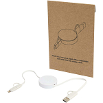 Citala 5-in-1 recycled plastic 90 cm retractable data sync and 40W fast charge cable 1