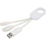 Troop 4-in-1 recycled plastic charging cable 1