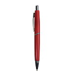 Abs plastic snap pen with coloured barrel and metal clip, jumbo refill 2