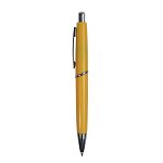 Abs plastic snap pen with coloured barrel and metal clip, jumbo refill 2