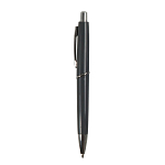 Abs plastic snap pen with coloured barrel and metal clip, jumbo refill 2