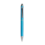 Plastic twist pen with touchscreen rubber tip 1