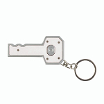 Plastic key-shaped key ring with light 2