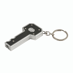 Plastic key-shaped key ring with light 1