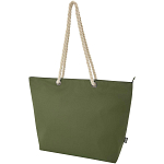 Panama GRS recycled beach cooler tote bag with cord handles 23L 1