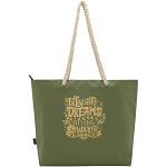 Panama GRS recycled beach cooler tote bag with cord handles 23L 2