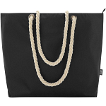 Panama GRS recycled beach cooler tote bag with cord handles 23L 3