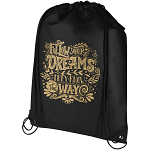 Evergreen GRS recycled non-woven drawstring bag 5L 2