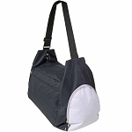 600d polyester sports/travel bag with adjustable shoulder strap, 2 compartments 3