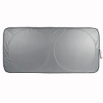 Foldable car windshield sun shade, anti-glare nylon, with case 1