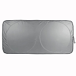 Foldable car windshield sun shade, anti-glare nylon, with case 1