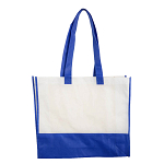 80 g/m2 non-woven fabric shopping bag with gusset and long handles 2