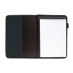 A4 pad brief folder with pocket and pen loop, ruled pad included 2