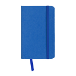 Pvc notebook with coloured elastic, ruled sheets (80 pages), satin bookmark 1