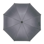 Automatic umbrella with wood shaft, ferrule and handle 2