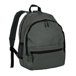 600d polyester 6-pocket backpack (two mesh side pockets). front pocket with velcro 1