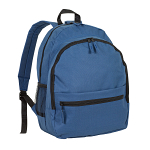 600d polyester 6-pocket backpack (two mesh side pockets). front pocket with velcro 1
