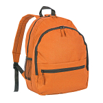 600d polyester 6-pocket backpack (two mesh side pockets). front pocket with velcro 1