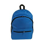 600d polyester 6-pocket backpack (two mesh side pockets). front pocket with velcro 2