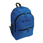 600d polyester 6-pocket backpack (two mesh side pockets). front pocket with velcro 4